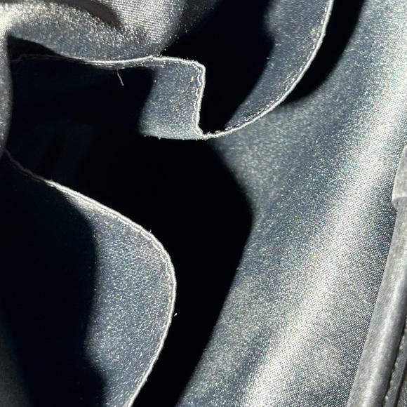 Coach Black Jacquard Tote Bag w/Silver-tone Cherry Bag Charm 14” x 12” x 3.5” - Picture 9 of 16